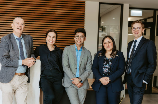 The Camerons Lawyers team at 128 Maude Street, Shepparton